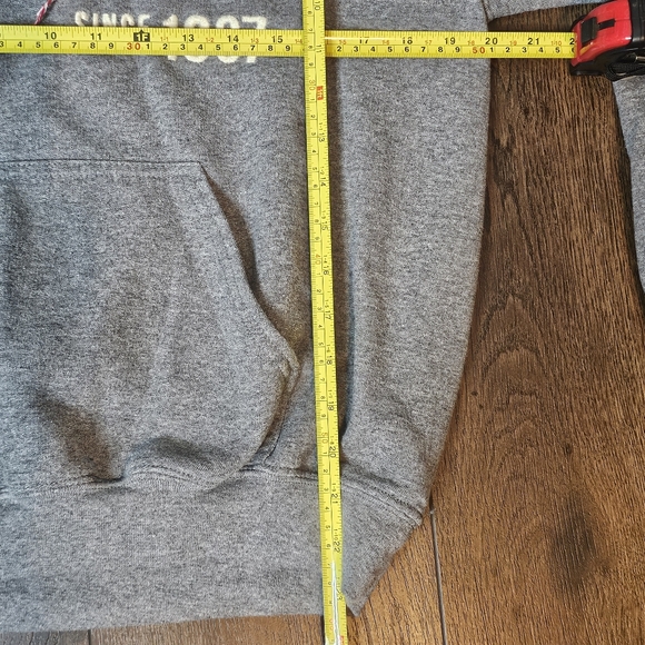 Chicago Black Hoodie — Unisex - Picture 5 of 8